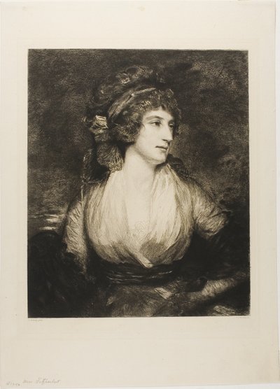 ある女性の肖像 作： Charles Albert Waltner