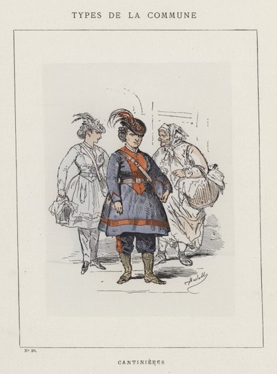カンティニエール 作： Charles Albert d Arnoux Bertall