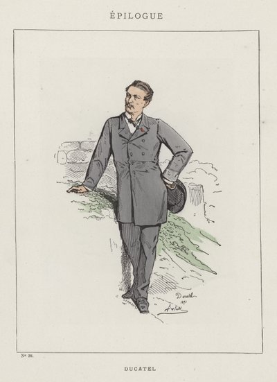 ドゥカテル 作： Charles Albert d Arnoux Bertall