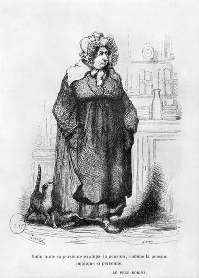 マダムヴォーケル、オノレドゥバルザックによる「ルペレゴリオ」のイラスト（1799〜1850年） 作： Charles Albert d Arnoux Bertall
