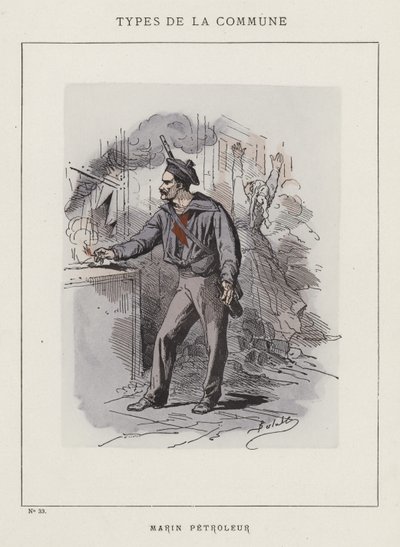 マリン石油 作： Charles Albert d Arnoux Bertall