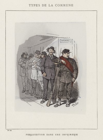 印刷工場を探す 作： Charles Albert d Arnoux Bertall