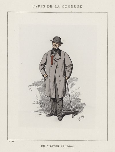 代議員市民 作： Charles Albert d Arnoux Bertall