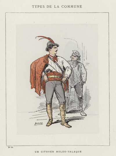 モルド-ワラキア市民 作： Charles Albert d Arnoux Bertall