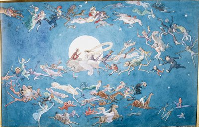 月の踊り 作： Charles Altamont Doyle
