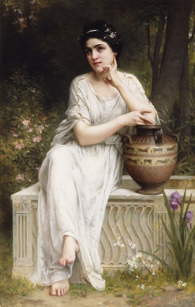 ギリシャの美女、1901 作： Charles Amable Lenoir