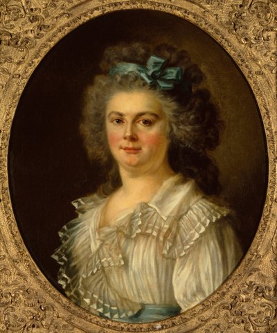 女性の肖像 作： Charles Amedee Philippe van Loo