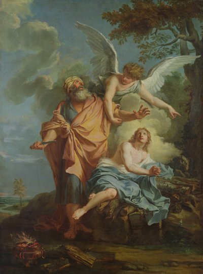 アブラハムの犠牲 作： Charles Antoine Coypel