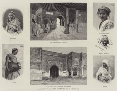 モロッコの旅 作： Charles Auguste Loye