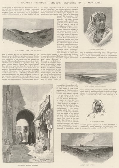 モロッコの旅 作： Charles Auguste Loye