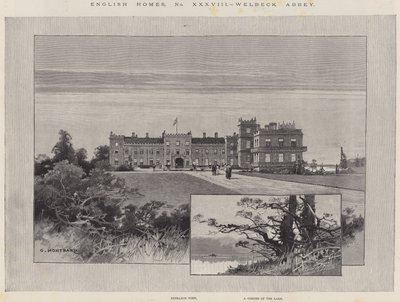 英語の家、ウェルベック修道院 作： Charles Auguste Loye