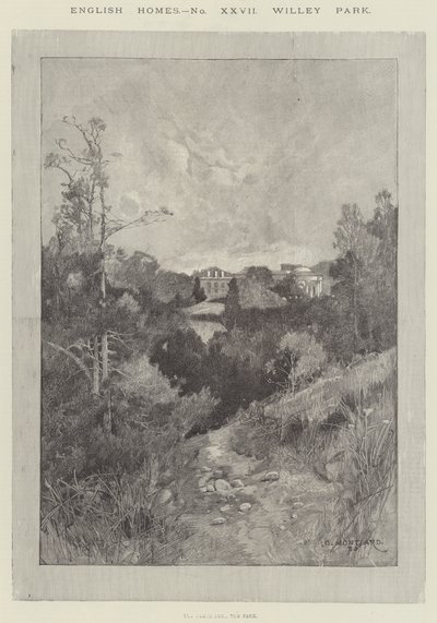 イングリッシュホームズ、ウィリーパーク 作： Charles Auguste Loye