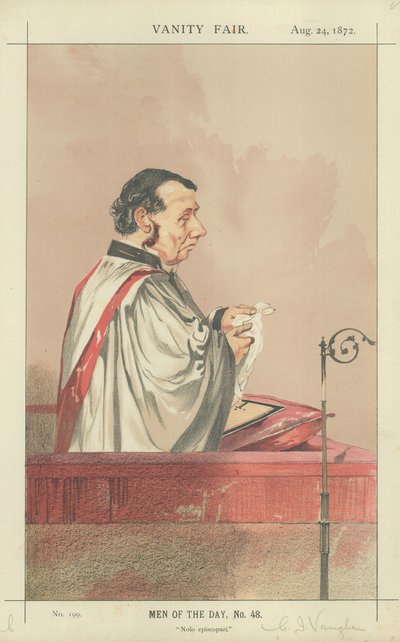 チャールズジョンヴォーン牧師 作： Charles Auguste Loye