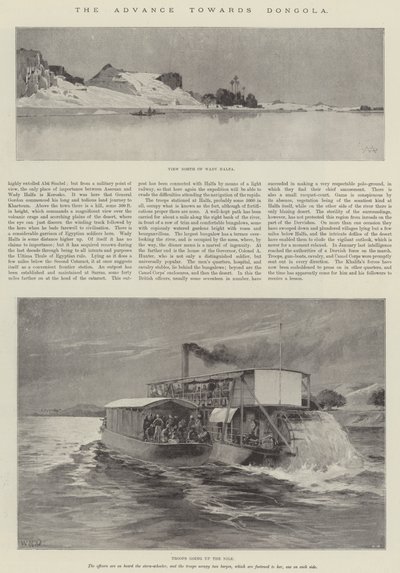 ドンゴラへの前進 作： Charles Auguste Loye
