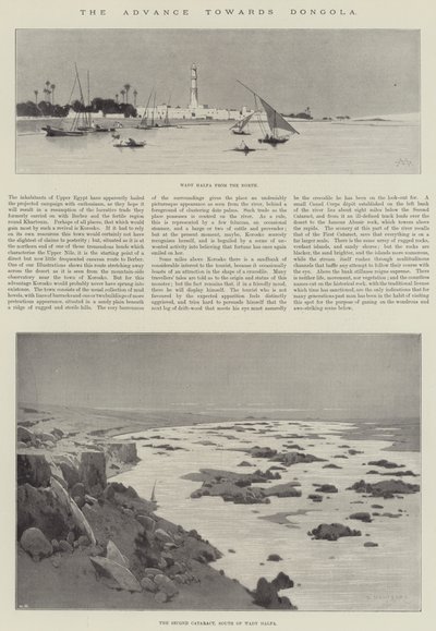 ドンゴラへの前進 作： Charles Auguste Loye