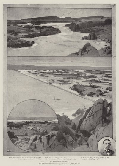 ナイル川の弾幕 作： Charles Auguste Loye