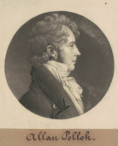 アラン・ポロック 作： Charles B. J. Févret de Saint Mémin