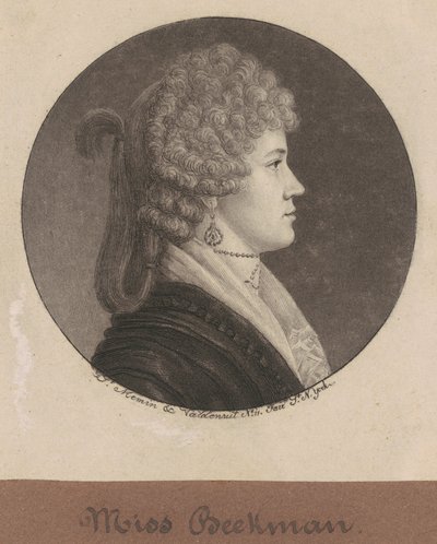 アン・ビークマン 作： Charles B. J. Févret de Saint Mémin
