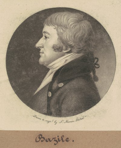 バジル 作： Charles B. J. Févret de Saint Mémin