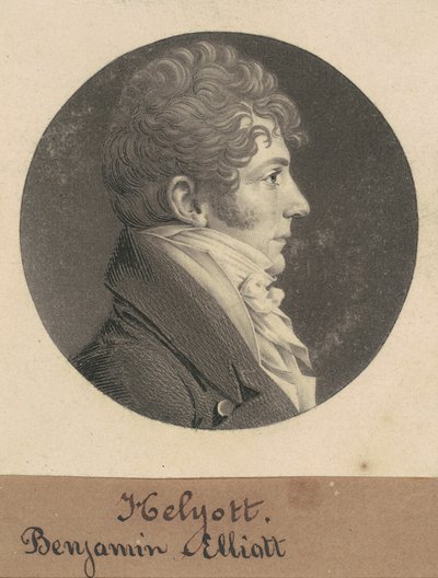 ベンジャミン・エリオット 作： Charles B. J. Févret de Saint Mémin