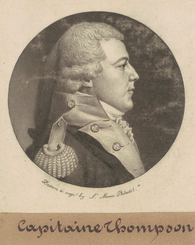 トンプソン大尉 作： Charles B. J. Févret de Saint Mémin