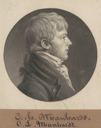 クリスチャン・ルイス・マンハルト 作： Charles B. J. Févret de Saint Mémin