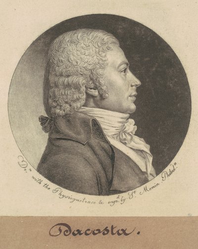 ダコスタ 作： Charles B. J. Févret de Saint Mémin