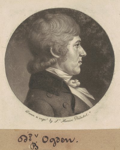 デビッド・ベアード・オグデン 作： Charles B. J. Févret de Saint Mémin