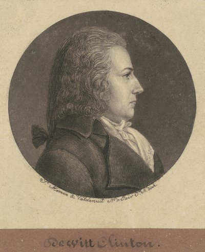 デウィット・クリントン 作： Charles B. J. Févret de Saint Mémin
