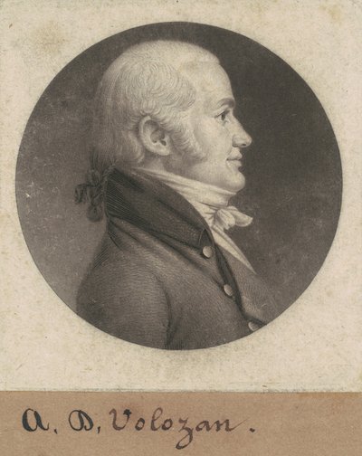 テニス A.ヴォロザン 作： Charles B. J. Févret de Saint Mémin