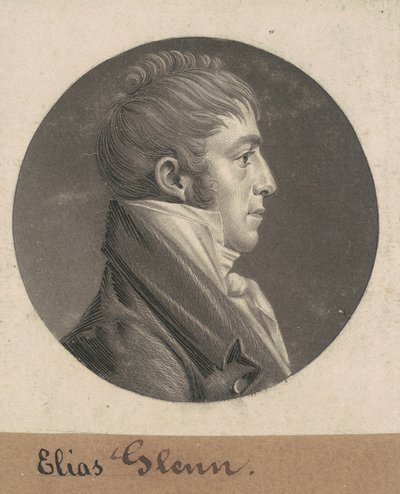 エリアス・グレン 作： Charles B. J. Févret de Saint Mémin