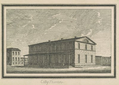 エスペランサ、街の酒場 作： Charles B. J. Févret de Saint Mémin