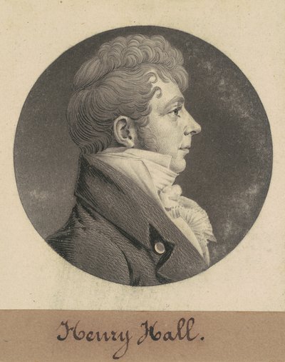 ヘンリー・ホール 作： Charles B. J. Févret de Saint Mémin