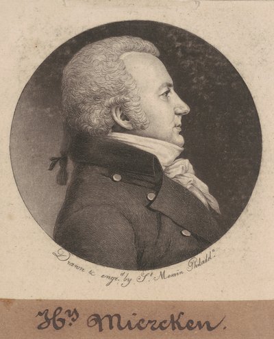 ヘンリー・マーケン 作： Charles B. J. Févret de Saint Mémin