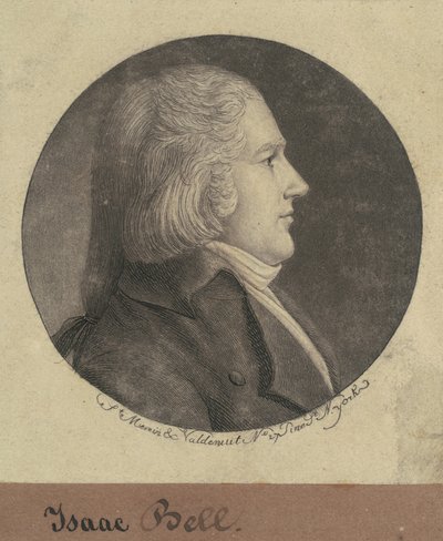 アイザック・ベル 作： Charles B. J. Févret de Saint Mémin