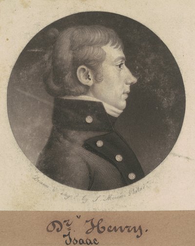 アイザック・ヘンリー 作： Charles B. J. Févret de Saint Mémin