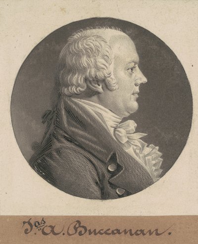 ジェームズ・A・ブキャナン 作： Charles B. J. Févret de Saint Mémin
