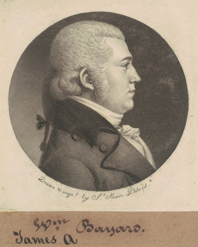 ジェームズ・ハーロット・ベイヤード 作： Charles B. J. Févret de Saint Mémin