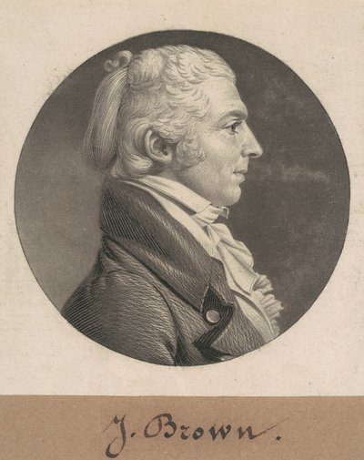ジェームス・ブラウン・シニア 作： Charles B. J. Févret de Saint Mémin