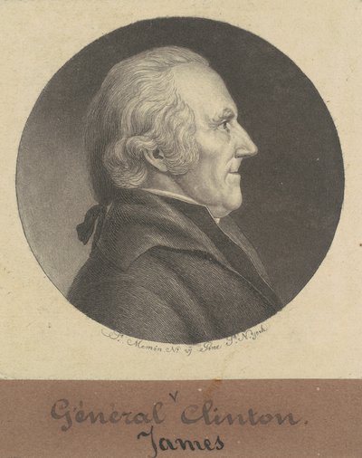 ジェームズ・クリントン 作： Charles B. J. Févret de Saint Mémin