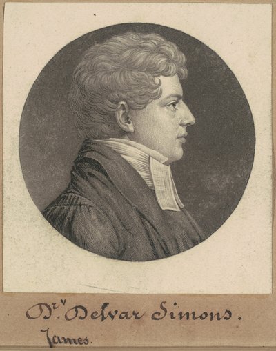 ジェームズ・デュワー・シモンズ 作： Charles B. J. Févret de Saint Mémin