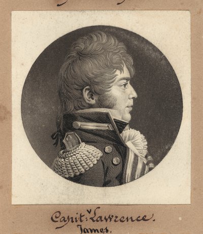 ジェームズ・ローレンス 作： Charles B. J. Févret de Saint Mémin