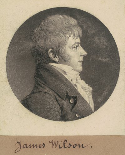 ジェームズ・ウィルソン 作： Charles B. J. Févret de Saint Mémin
