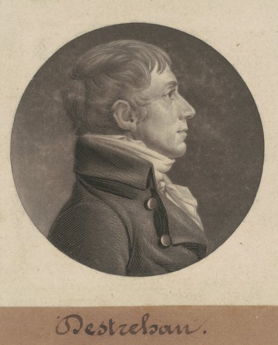 ジャン・ノエル・デストレハン 作： Charles B. J. Févret de Saint Mémin