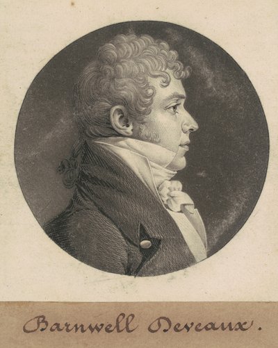 ジョン・バーンウェル・デボー 作： Charles B. J. Févret de Saint Mémin