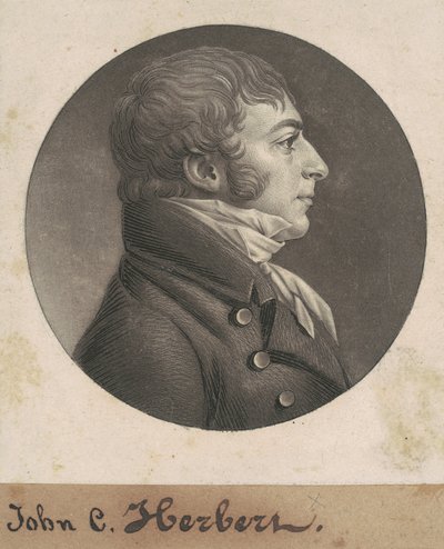 ジョン・カーライル・ハーバート 作： Charles B. J. Févret de Saint Mémin