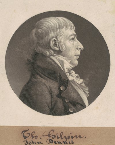 ジョン・デニス 作： Charles B. J. Févret de Saint Mémin