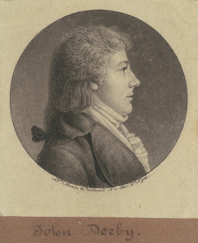 ジョン・ダービー 作： Charles B. J. Févret de Saint Mémin