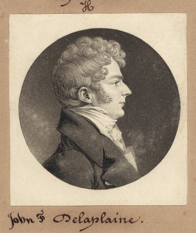ジョン・F・デラプレーン 作： Charles B. J. Févret de Saint Mémin