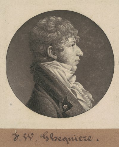 ジョン・フランシス・ウィリアム・ゲキエール 作： Charles B. J. Févret de Saint Mémin